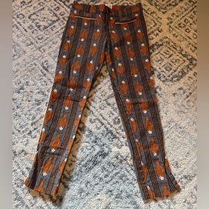 ANTHROPOLOGIE CARTONNIER CAPRI CROP FISH PANTS Size 0